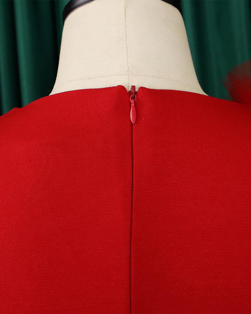 Elegant V-neck Wide-leg Plus-size Jumpsuit