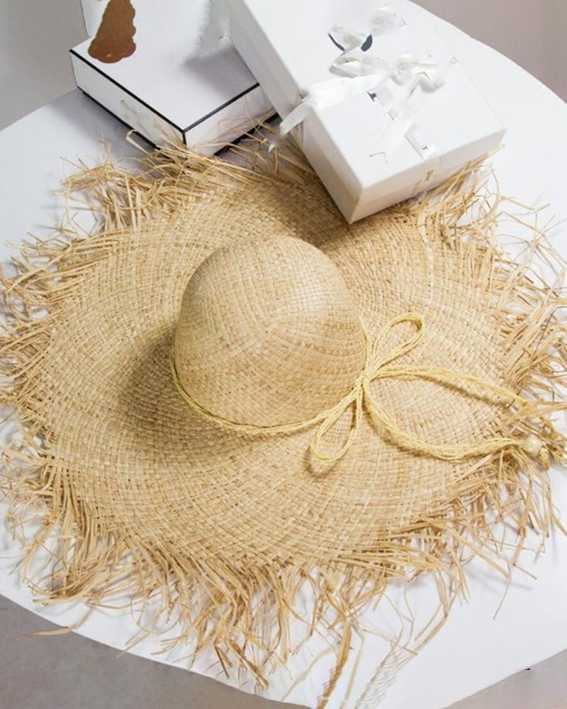 Beach Holiday Leisure Big Brim Hat