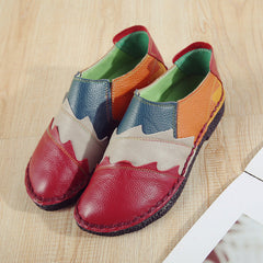 Babakud Women Summer Stylish Color-Block Casual Shoes