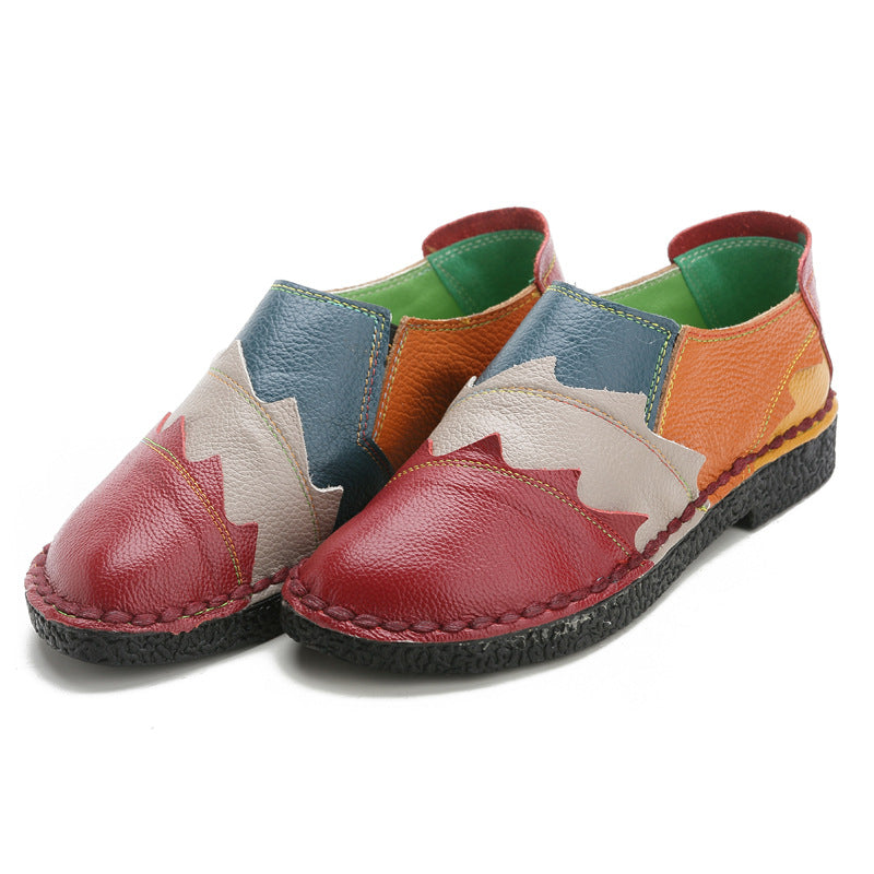 Babakud Women Summer Stylish Color-Block Casual Shoes