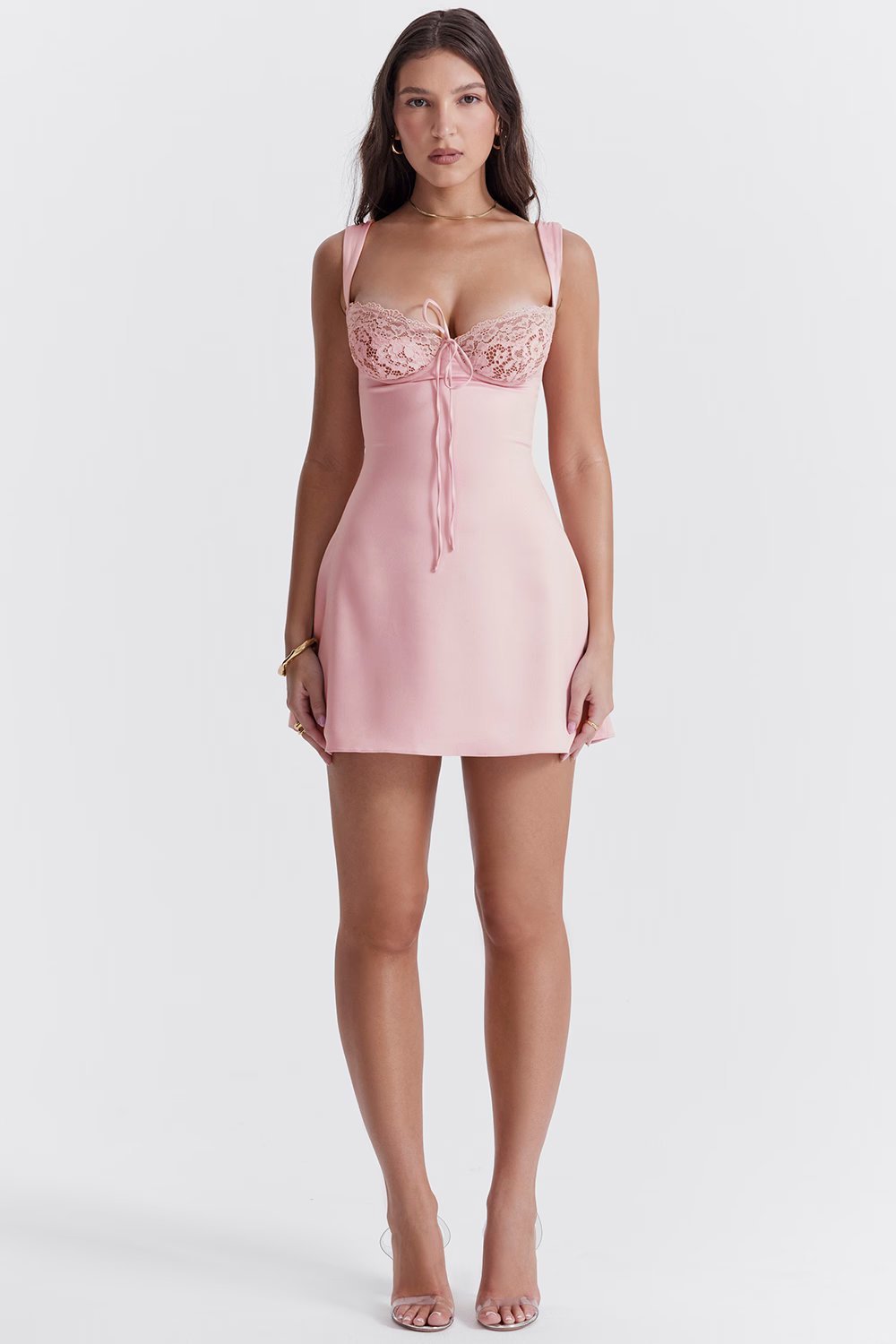 Adalia Mini Dress - Pink