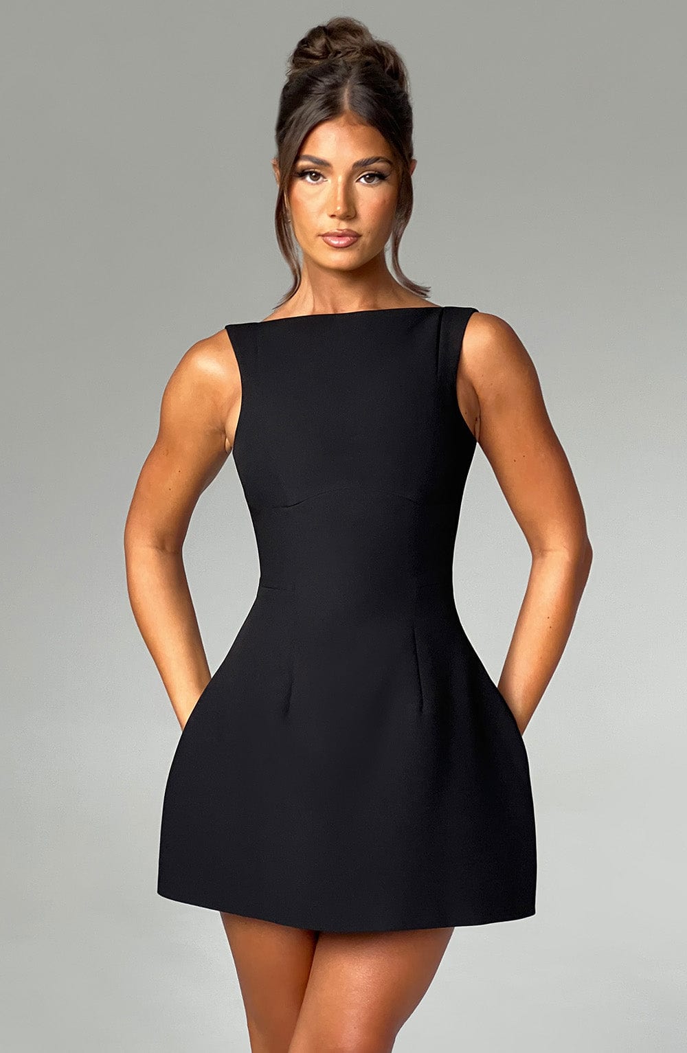 Aria Mini Dress - Black