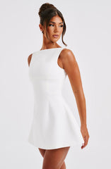 Aria Mini Dress - Ivory