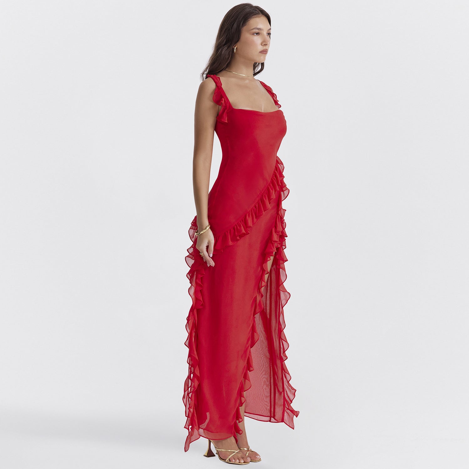 Ariana Maxi Dress - Red