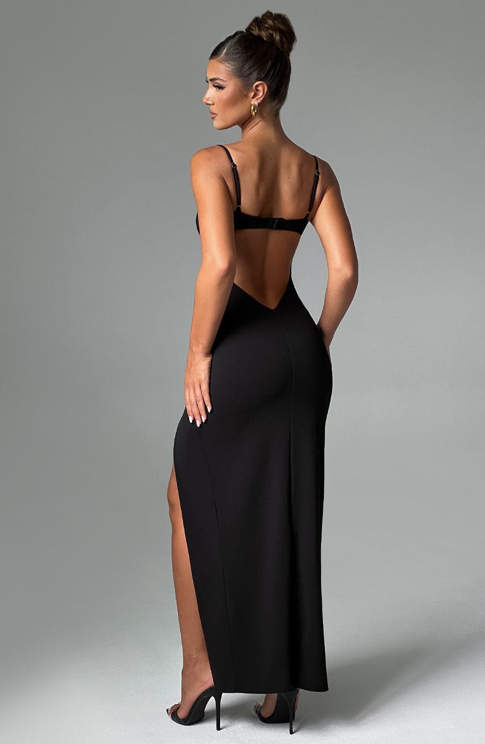 Athena Maxi Dress - Black