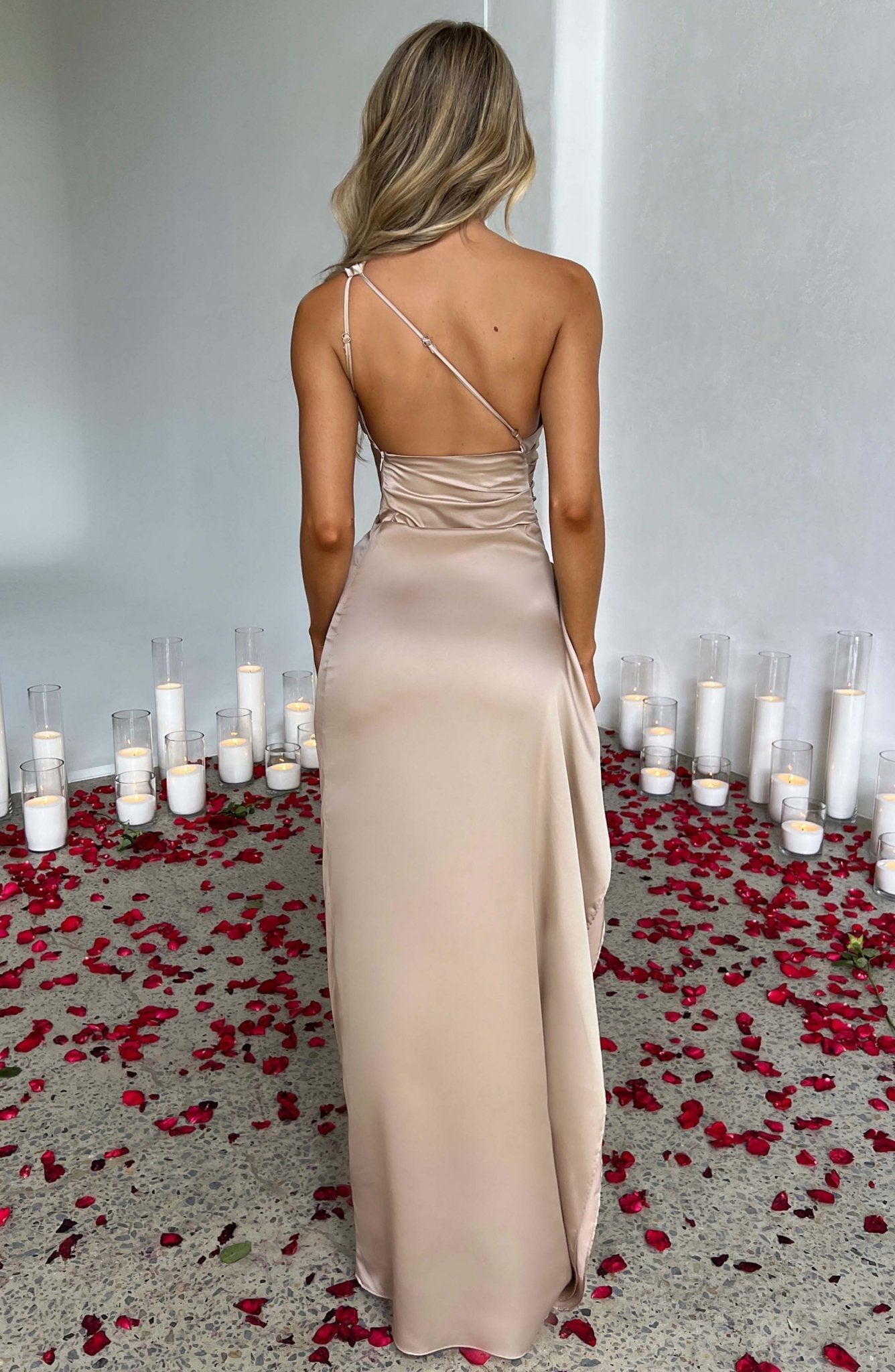 Aurora Maxi Dress - Champagne