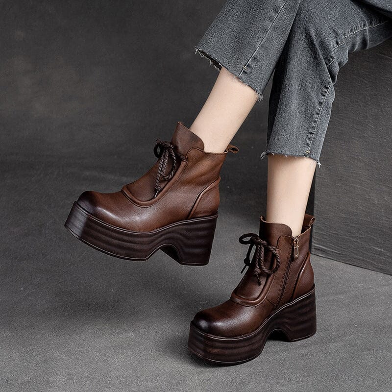 Autumn Winter Chunky Platform Casual Boots