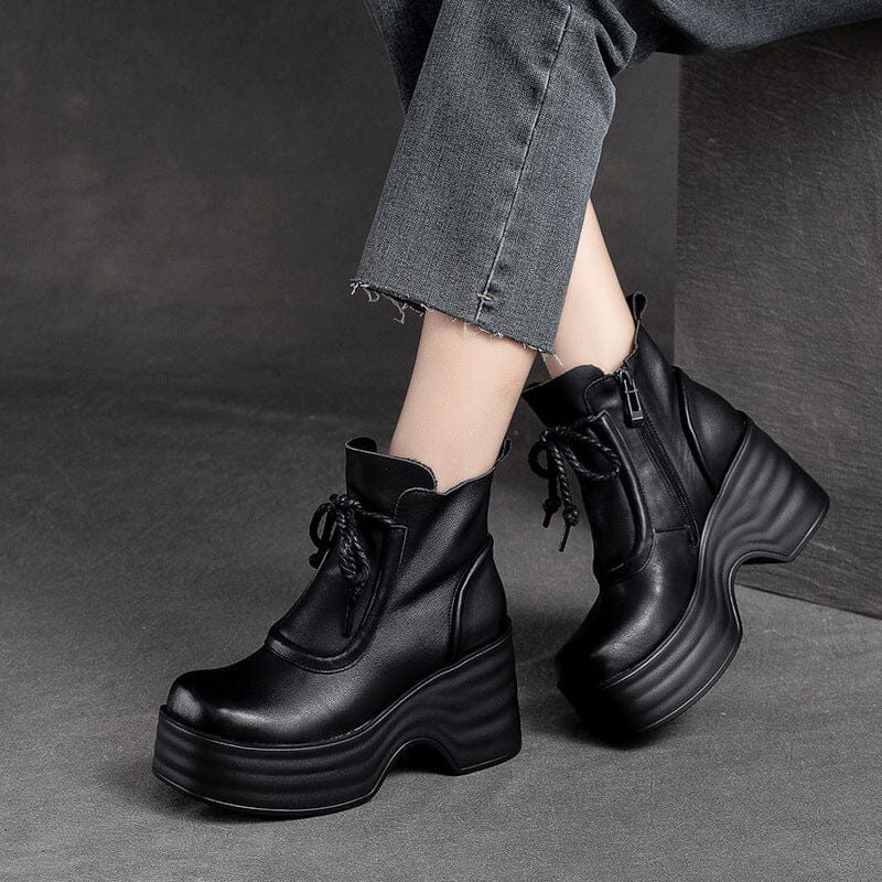 Autumn Winter Chunky Platform Casual Boots