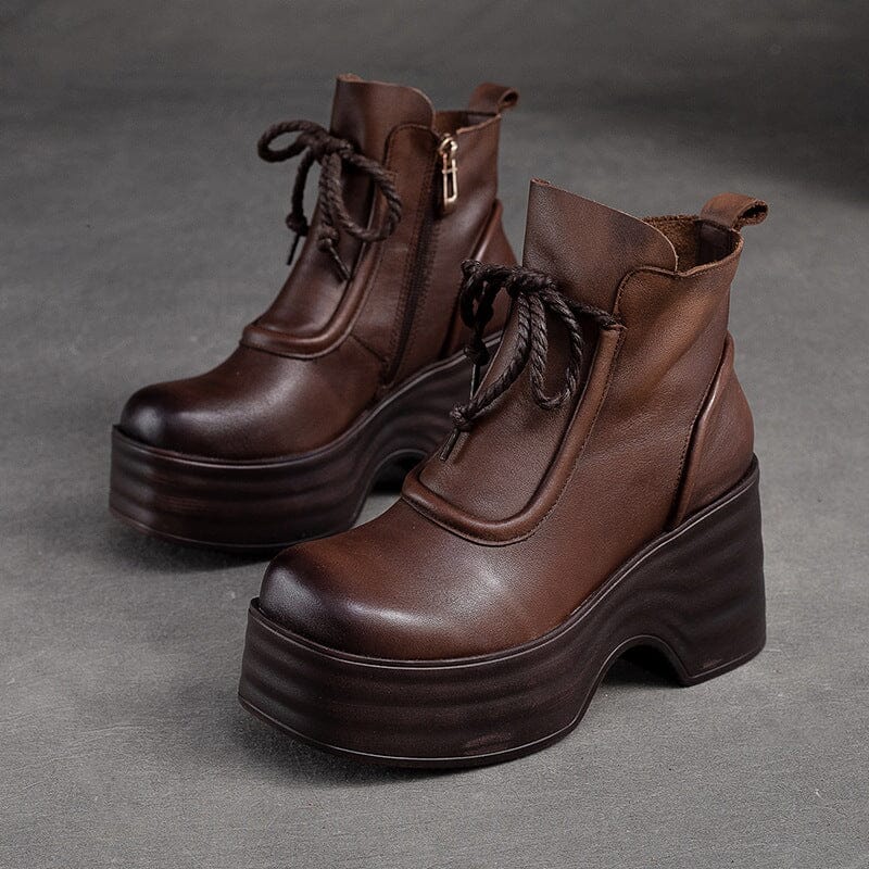 Autumn Winter Chunky Platform Casual Boots