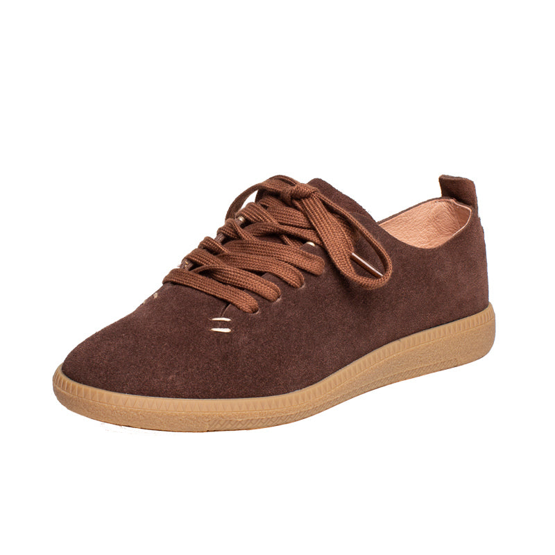 Autumn Women Soft Suede Leather Casual Shoes