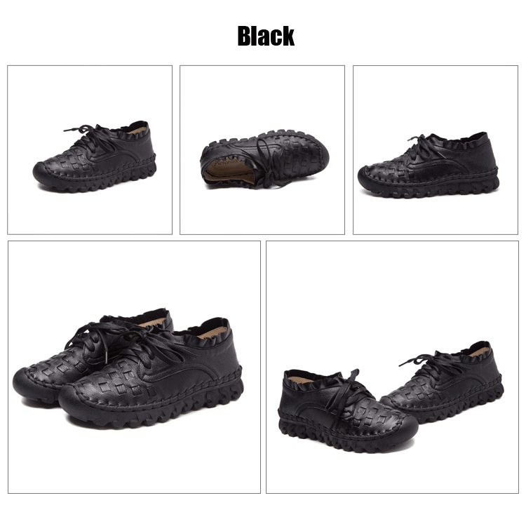 BABAKUD Autumn Leather Women's Casual Shoes