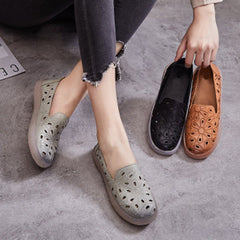 Babakud Hollow Out Casual Flats Loafers 35-41