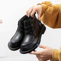 BABAKUD Lace-up Retro Big Toe Shoes