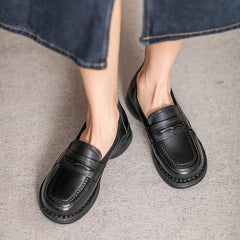 Babakud Fine Leather Women Minimalist Loafers