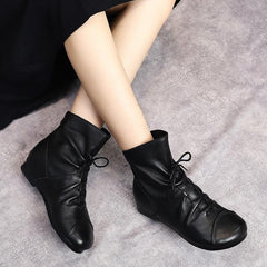 Buckle Short Boots