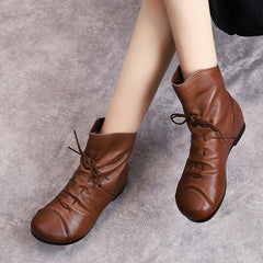 Buckle Short Boots