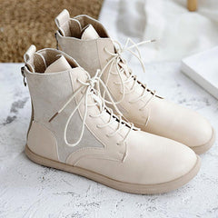 Casual Fashion Womens Lace-up Short Boots