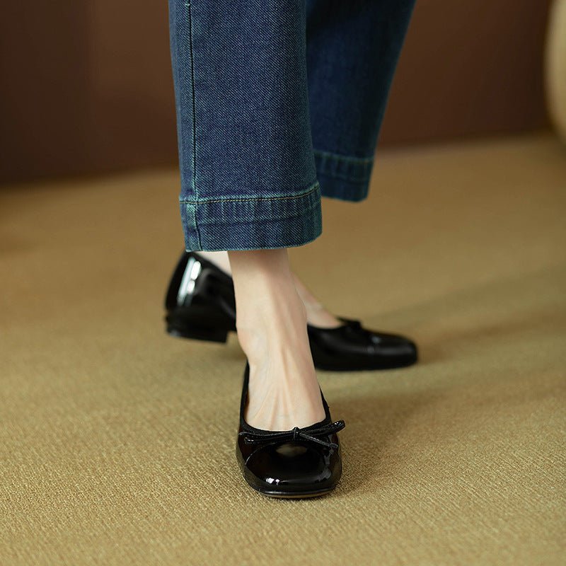 Chic Ballet Flats - Black