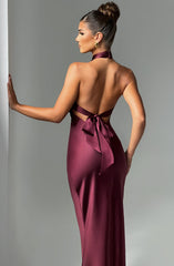 Diana Maxi Dress - Burgundy