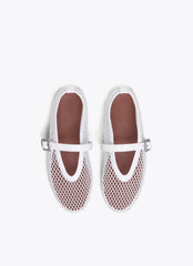 Elena London Ballet Flats - White