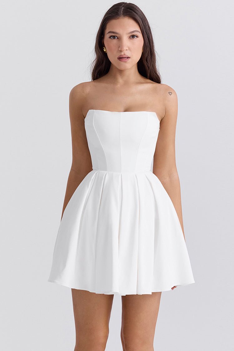 Evelina Mini Dress - Ivory