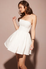 Evelina Mini Dress - Ivory