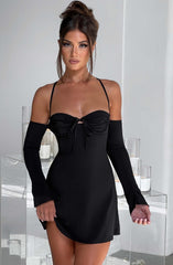 Fiona Mini Dress - Black