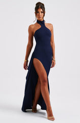 Isabella Maxi Dress - Navy