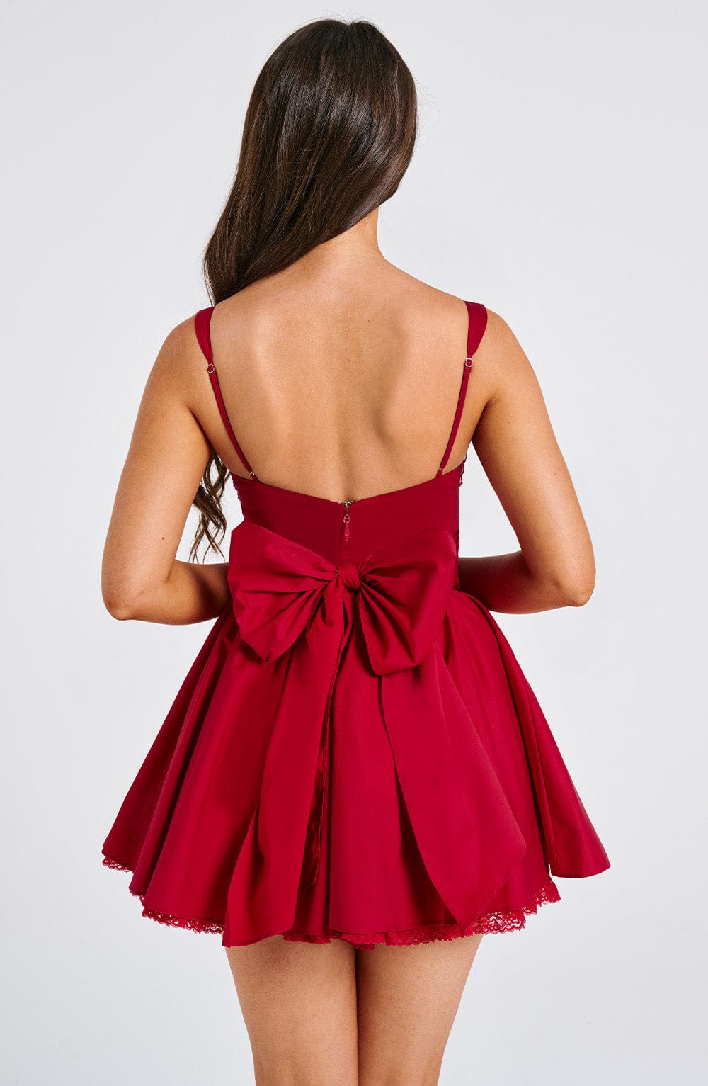 Josie Mini Dress - Red