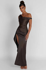 Juliette Maxi Dress - Charcoal