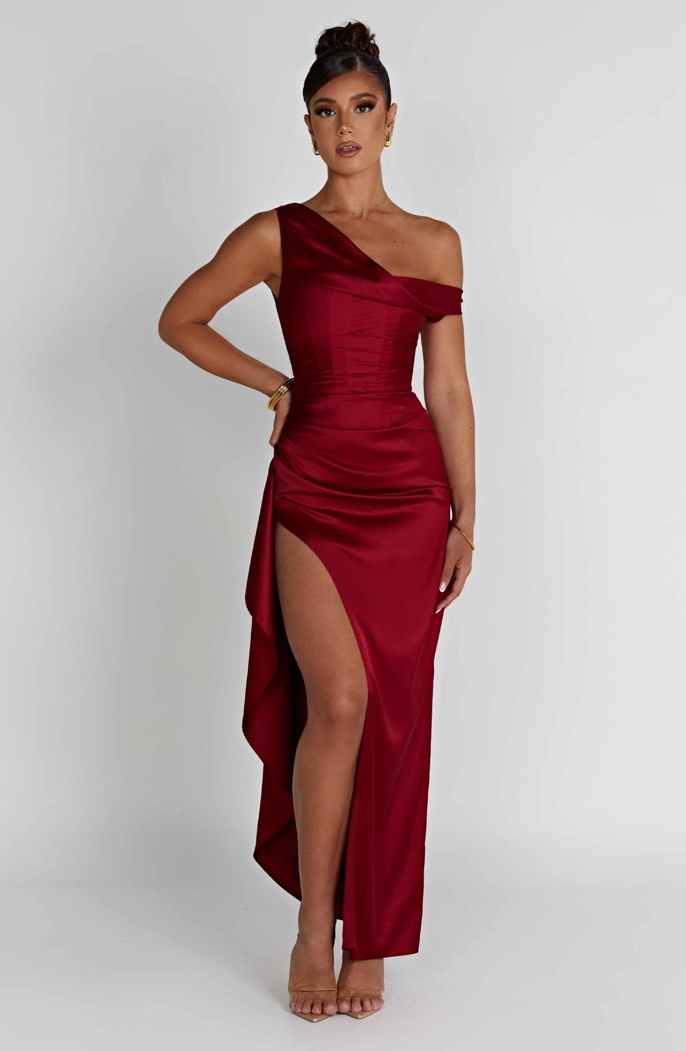 Juliette Maxi Dress - Wine