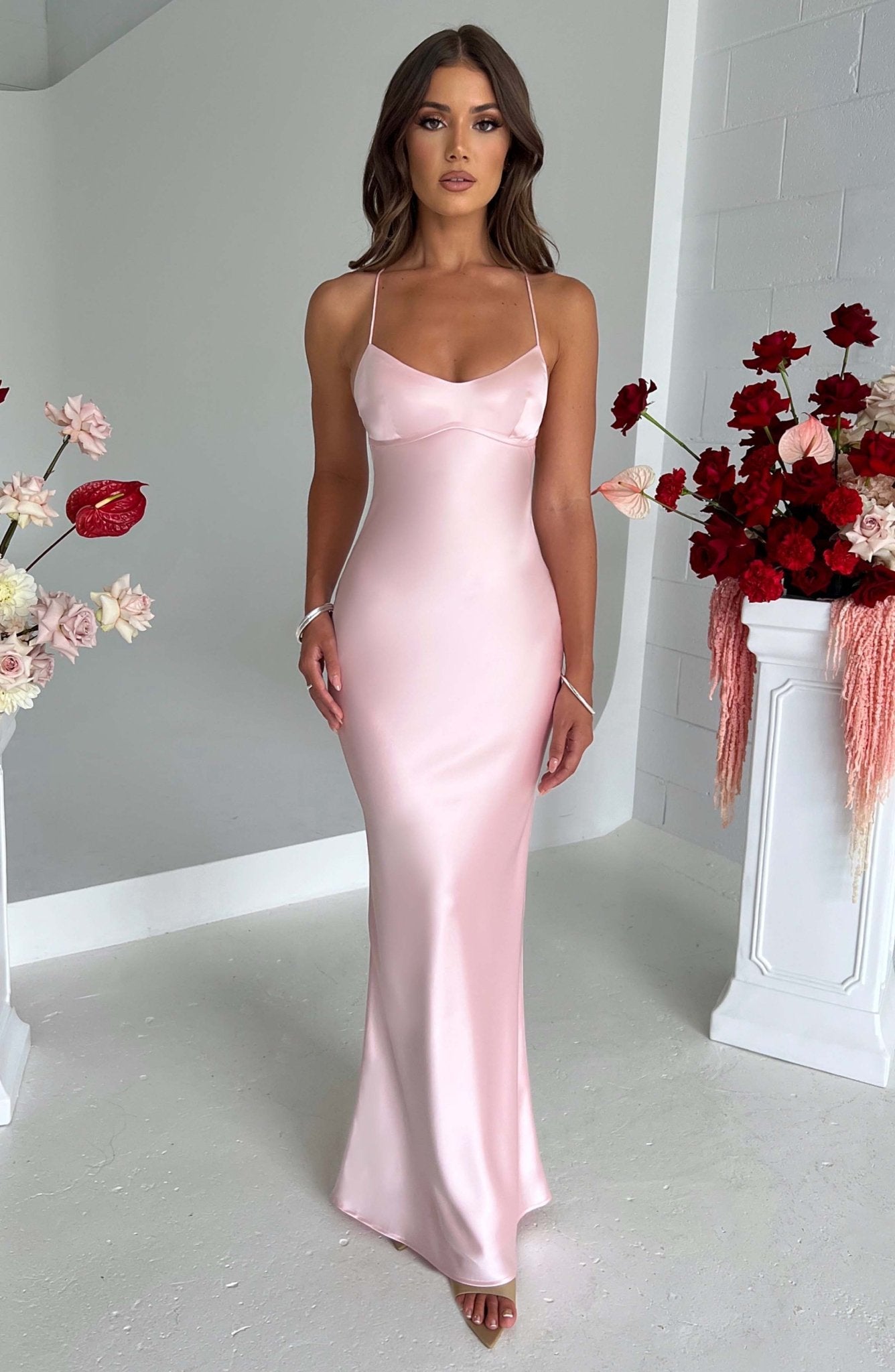 Layla Maxi Dress - Blush