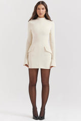 Nova Mini Dress - Ivory