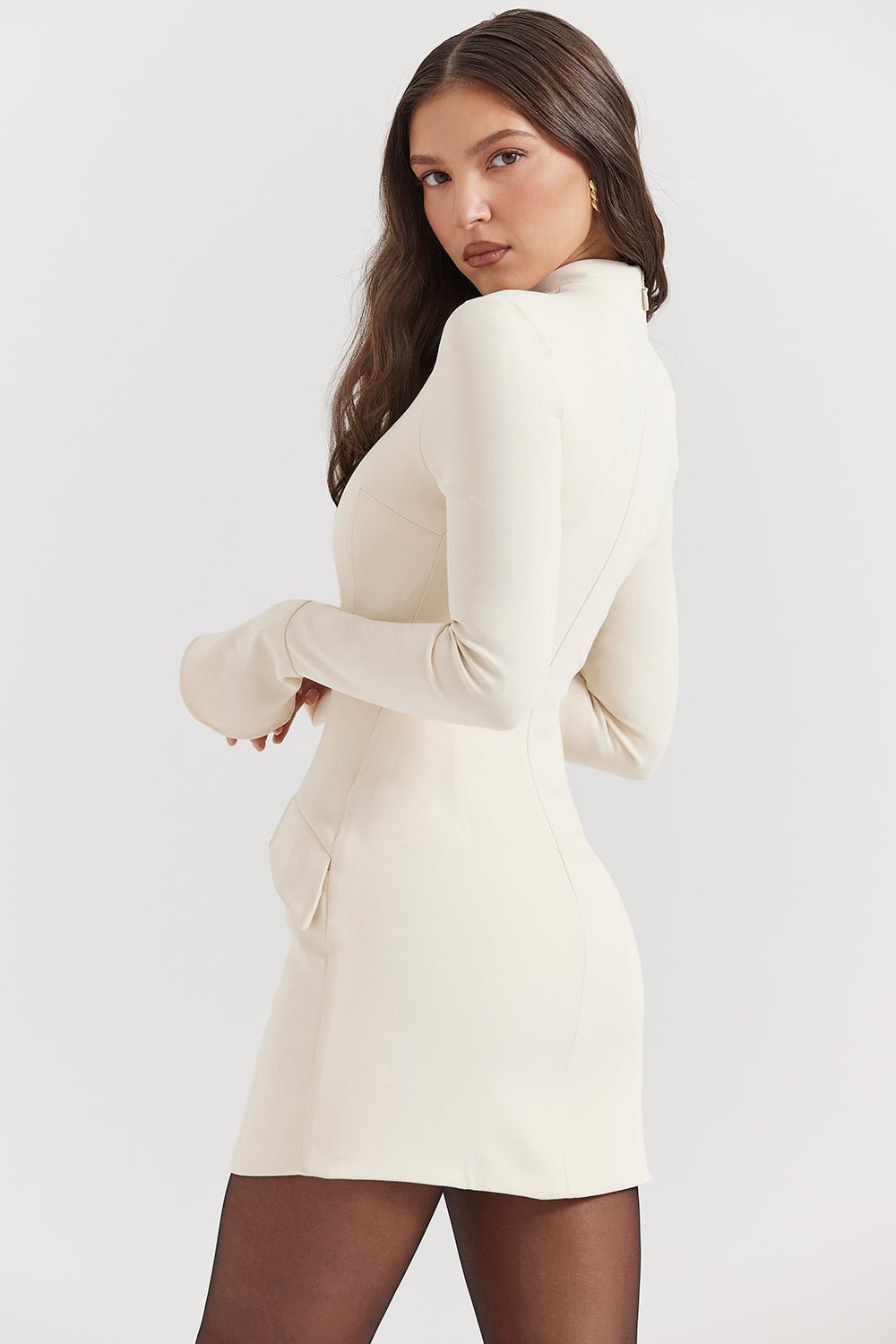 Nova Mini Dress - Ivory