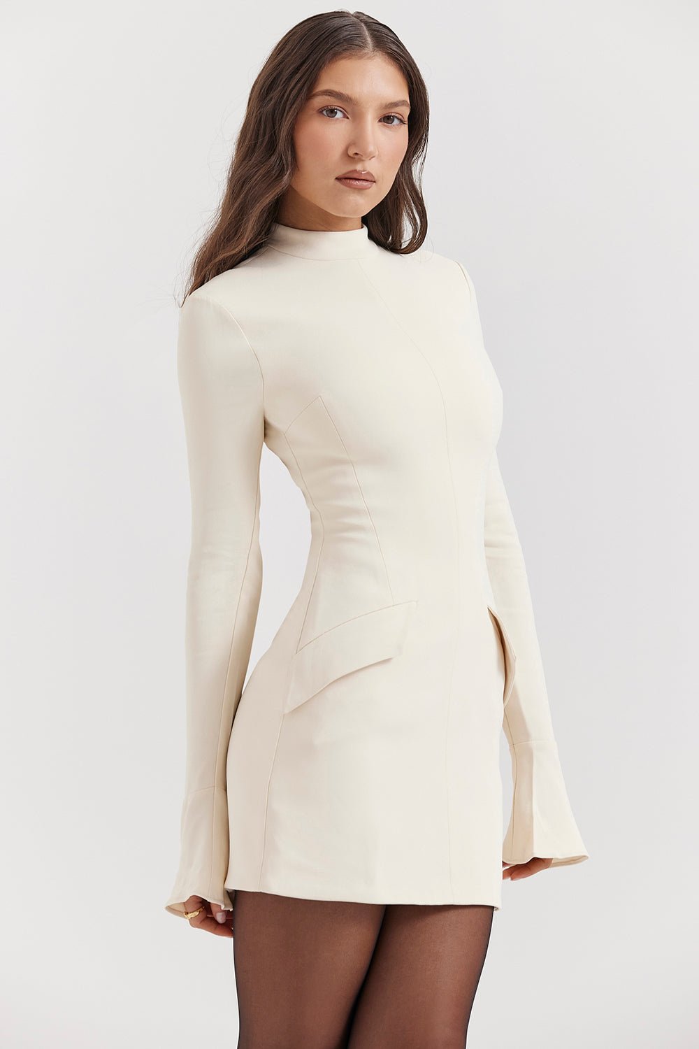 Nova Mini Dress - Ivory