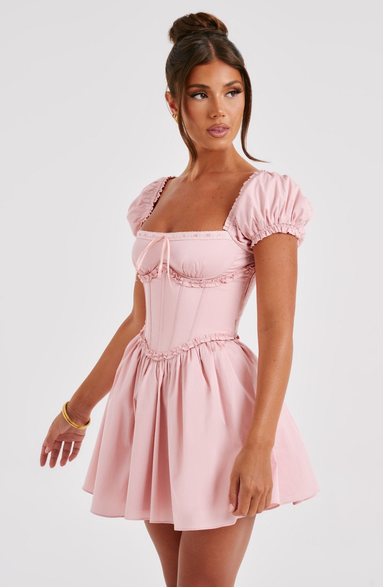 Phoebe Mini Dress - Blush