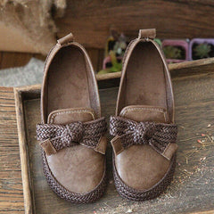 Retro Textile Handcraft Flat Soft Casual Shoes