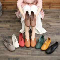 Spring and Summer New Style Mori  Retro  Leather  Shoes