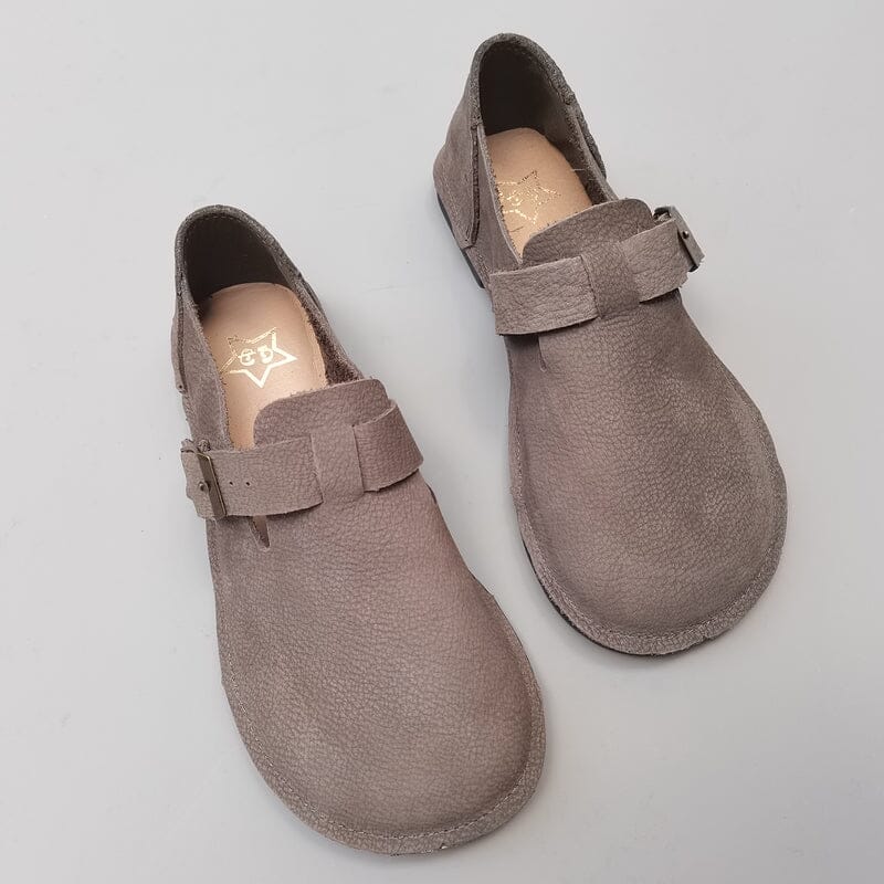 Spring Autumn Minimalist Soft Leather Casual Shoes