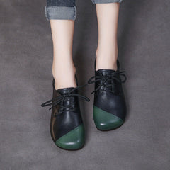 Summer Autumn Retro Handmande Leather Casual Shoes