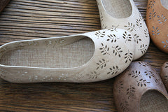 Summer Retro Hollow Cotton Linen Casual Shoes