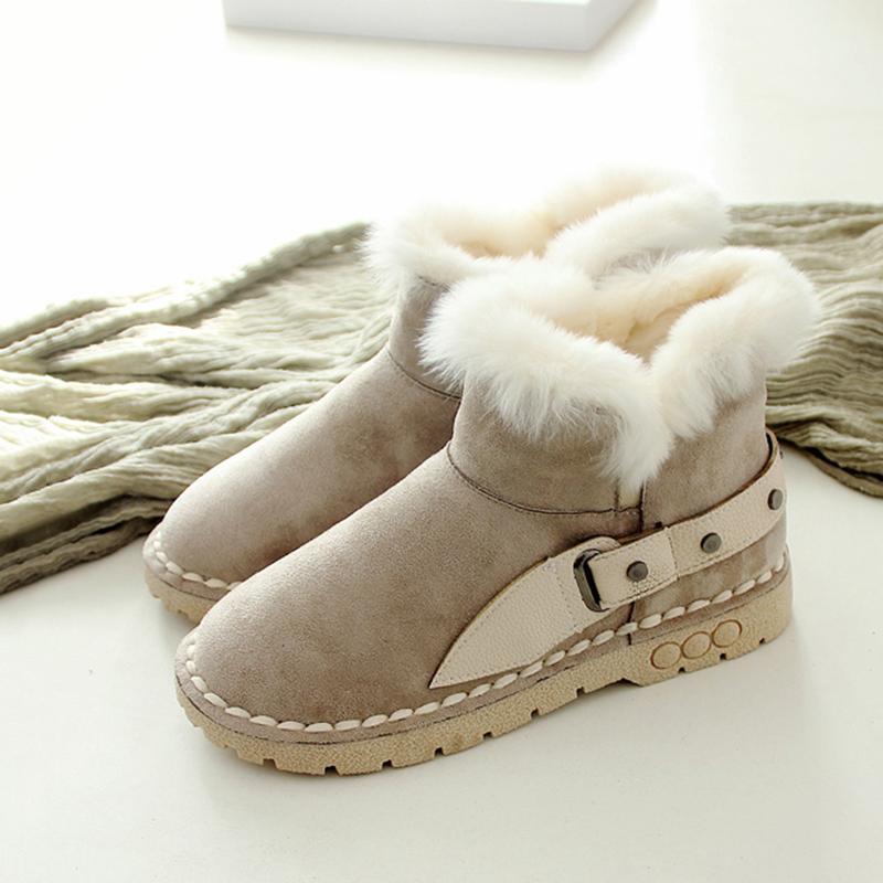 Supper Warm Fur Winter Snow Boots