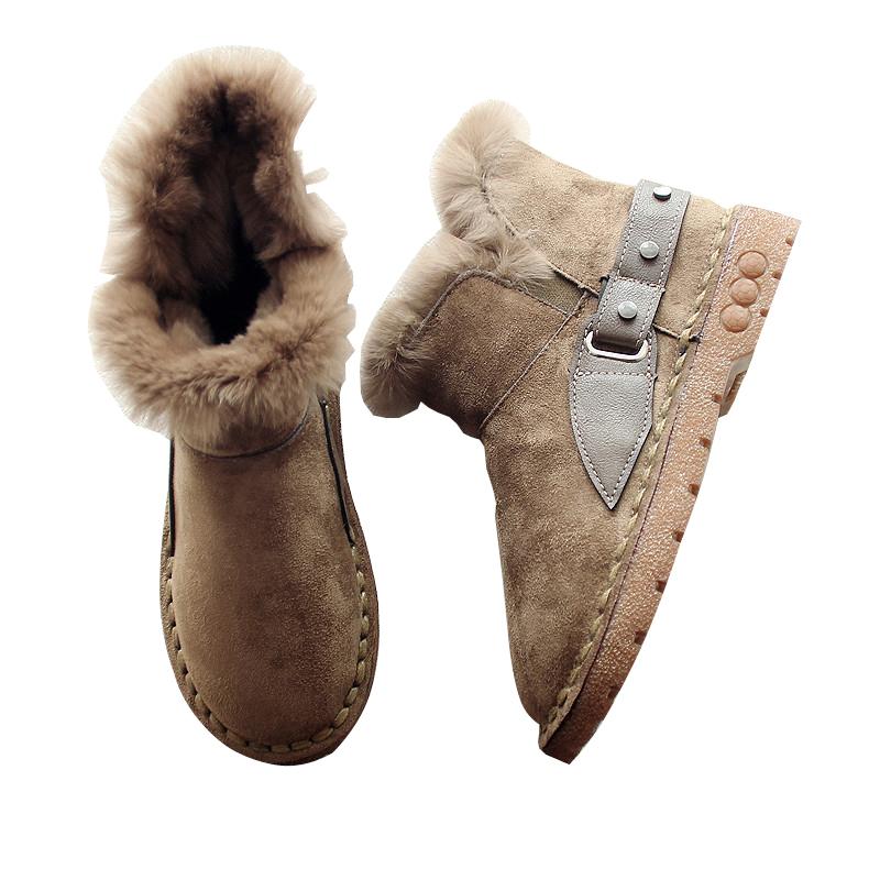 Supper Warm Fur Winter Snow Boots