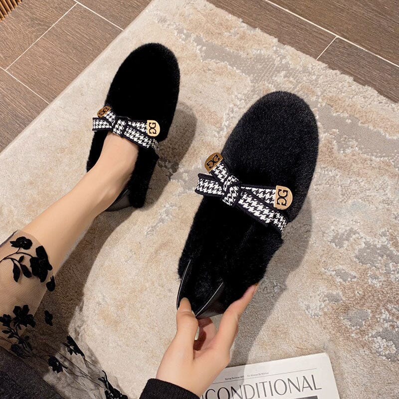 Winter Fashion Suede Soft Flat Casual Shoes