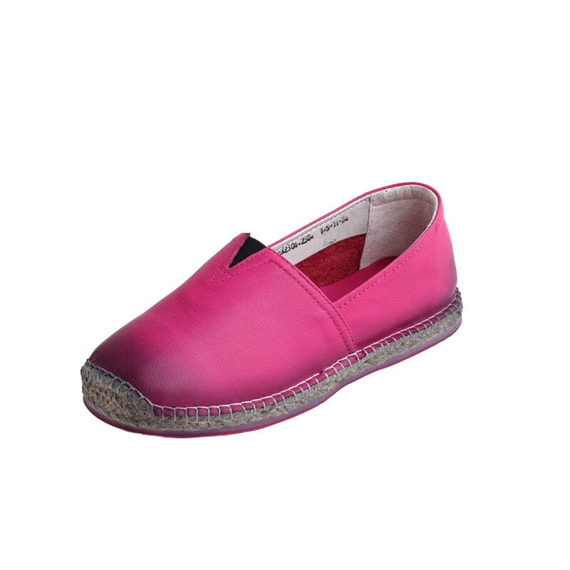 Women Spring Leather Handamde Casual Shoes