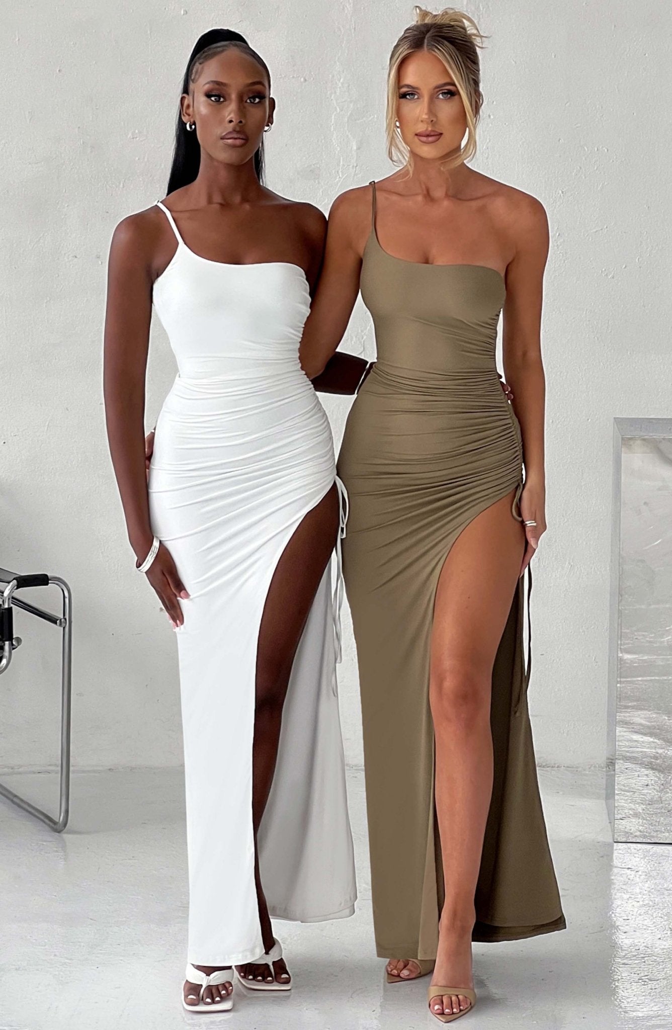 Zahara Maxi Dress - Khaki