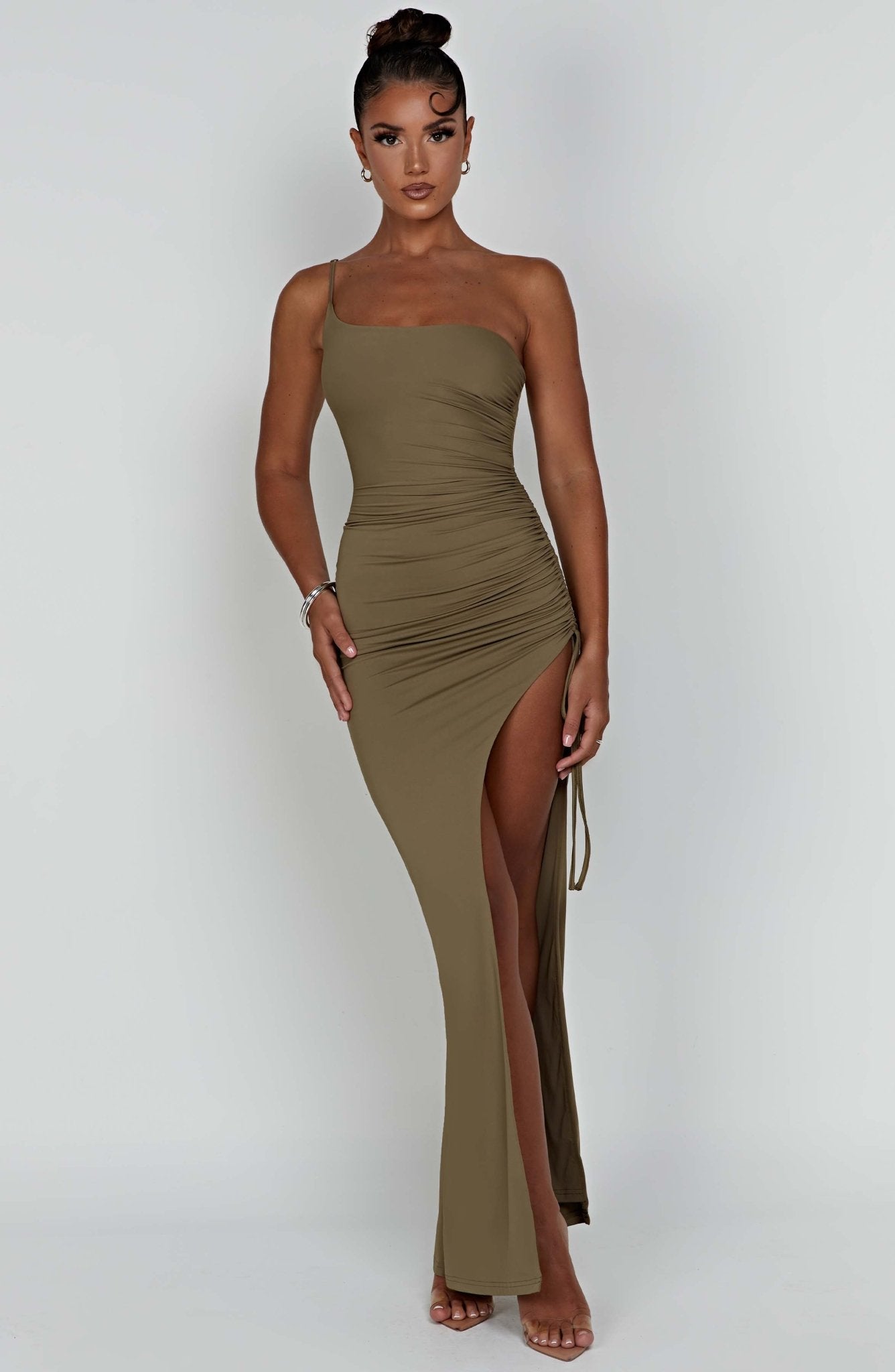 Zahara Maxi Dress - Khaki