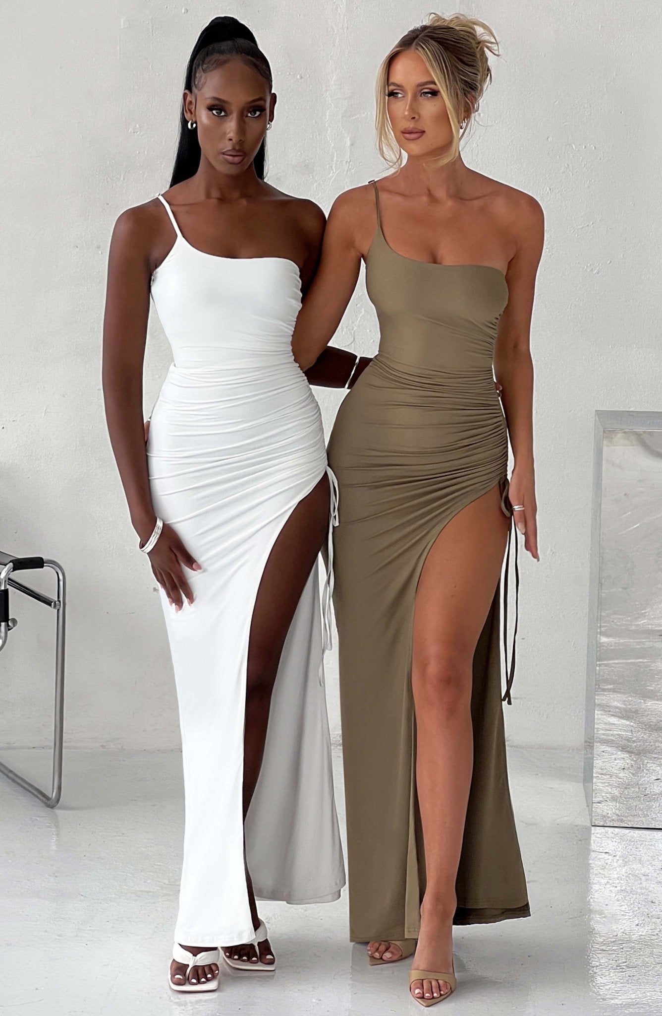 Zahara Maxi Dress - Khaki