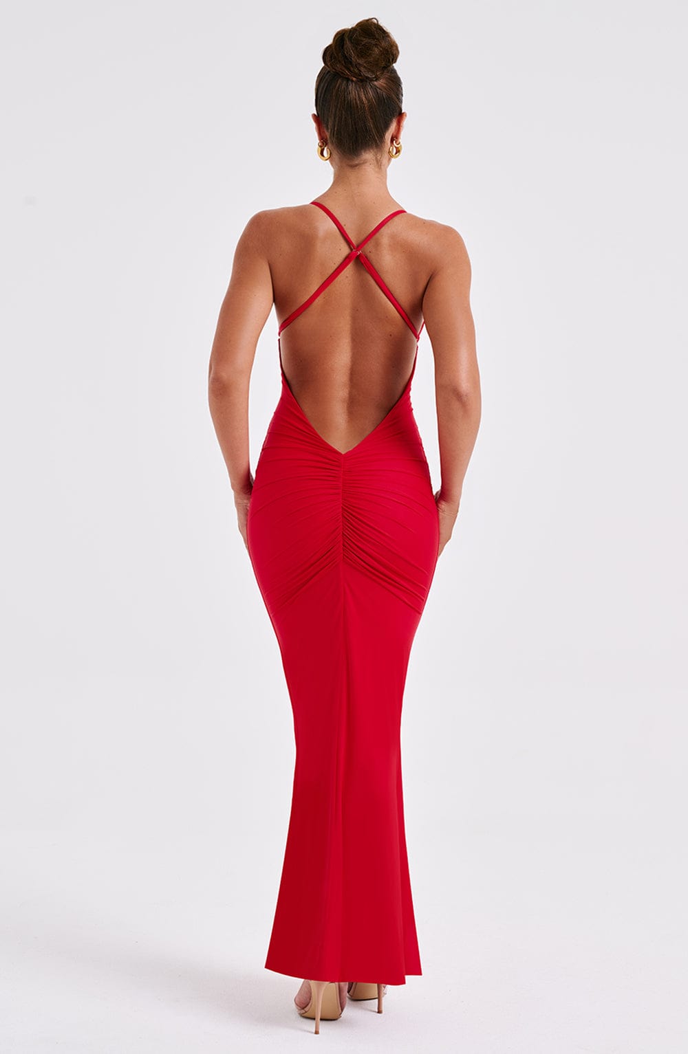 Zara Maxi Dress - Red