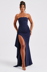 Zarina Maxi Dress - Navy